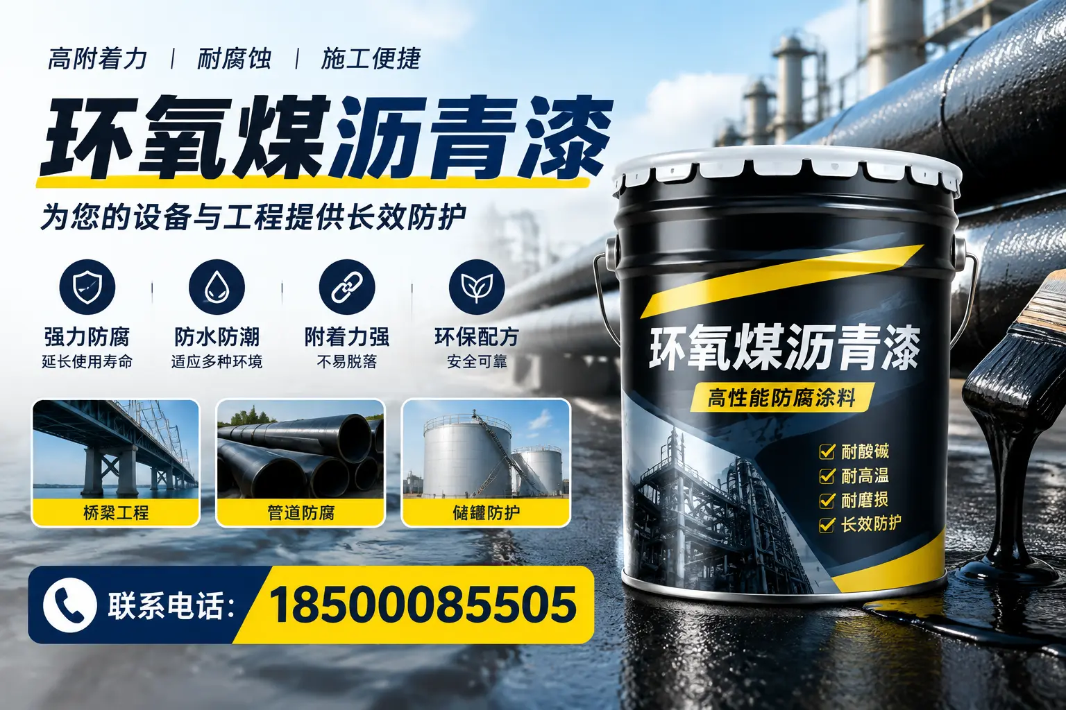 环氧煤沥青漆与其他涂料的对比分析，助力齐齐哈尔企业决策