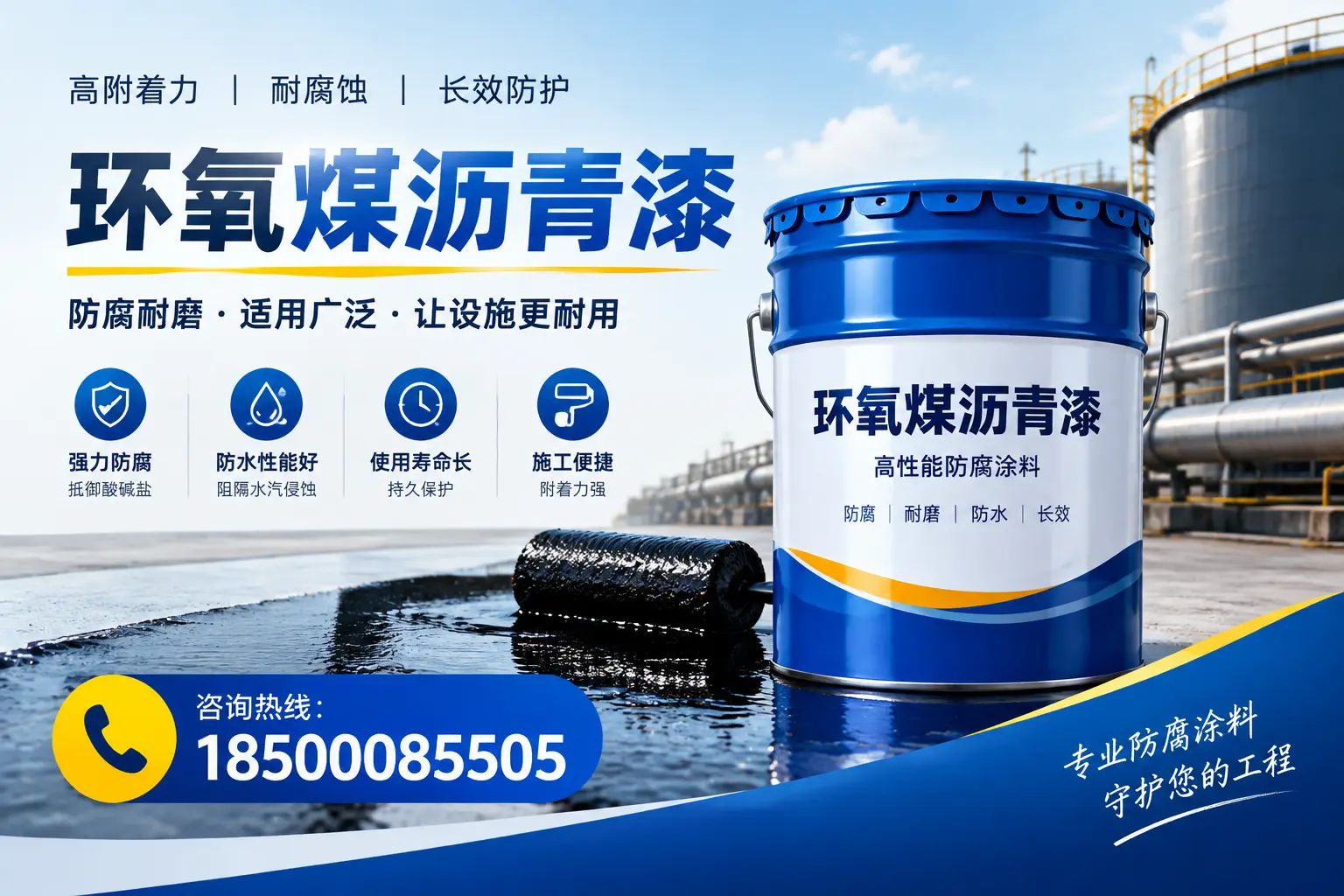 环氧煤沥青漆与其他涂料的对比分析，助力齐齐哈尔企业决策